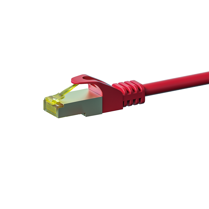 Cat7 Kabel S/FTP/PIMF - 5 Meter - rot