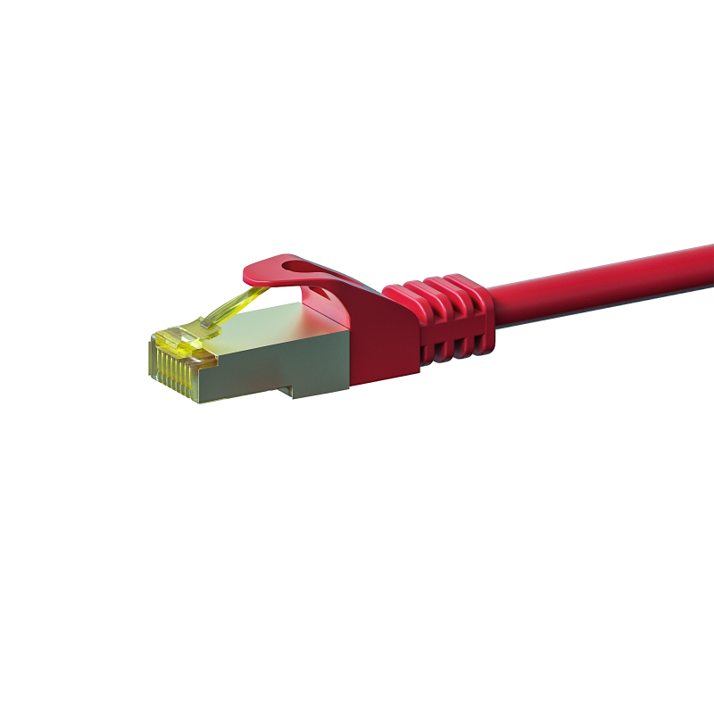 Cat7 Kabel S/FTP/PIMF - 30 Meter - rot
