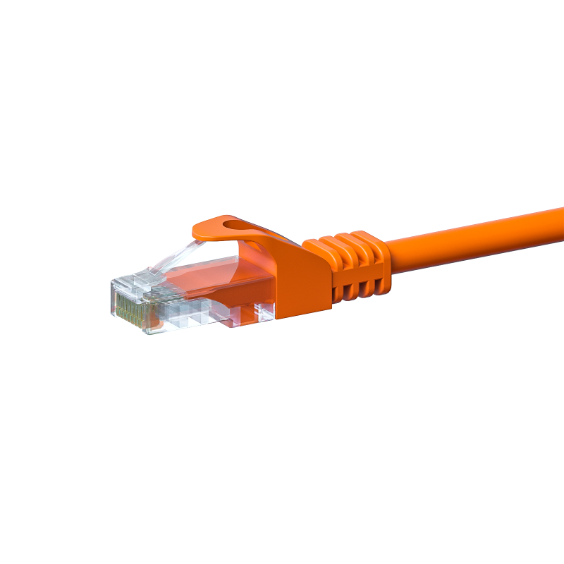 CAT5e Kabel U/UTP - 1,50 Meter - orange - CCA