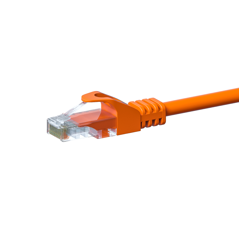 CAT5e Kabel U/UTP - 3 Meter - orange - CCA