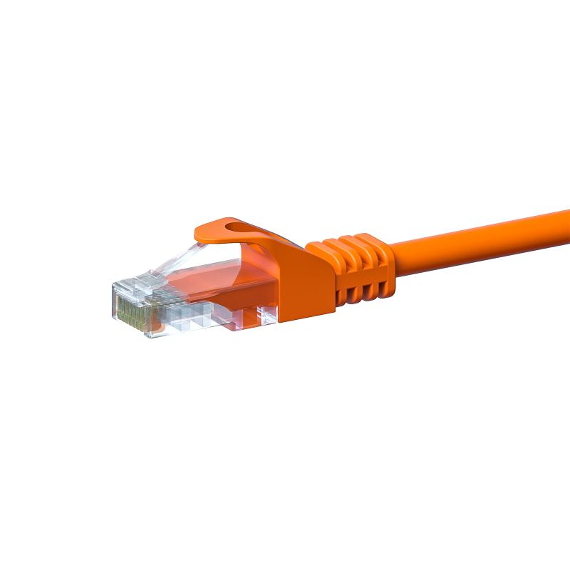 CAT5e Kabel U/UTP - 5 Meter - orange - CCA