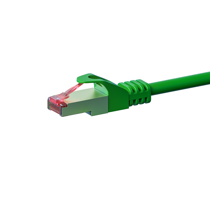 CAT6 Kabel LSOH S/FTP - 1 Meter - grün