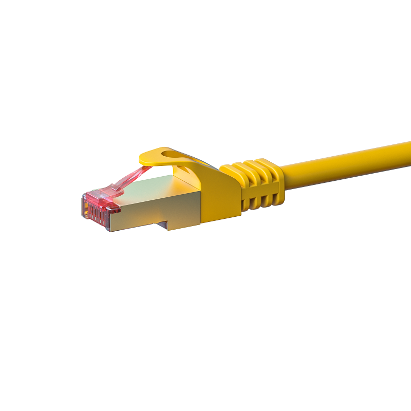 CAT 6 Kabel LSOH - S/FTP - 50 Meter - Gelb