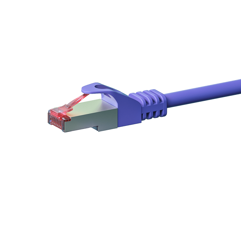 CAT6 Kabel LSOH S-FTP - 3 Meter - lila