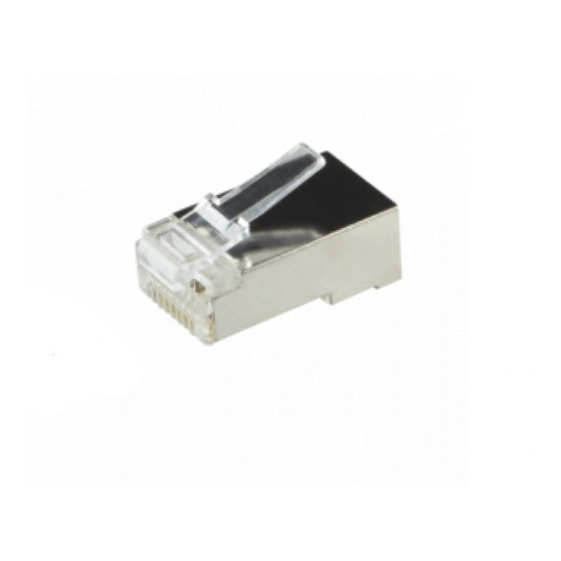 CAT6 Konnektor RJ45  - geschirmt - für flexible Kabel