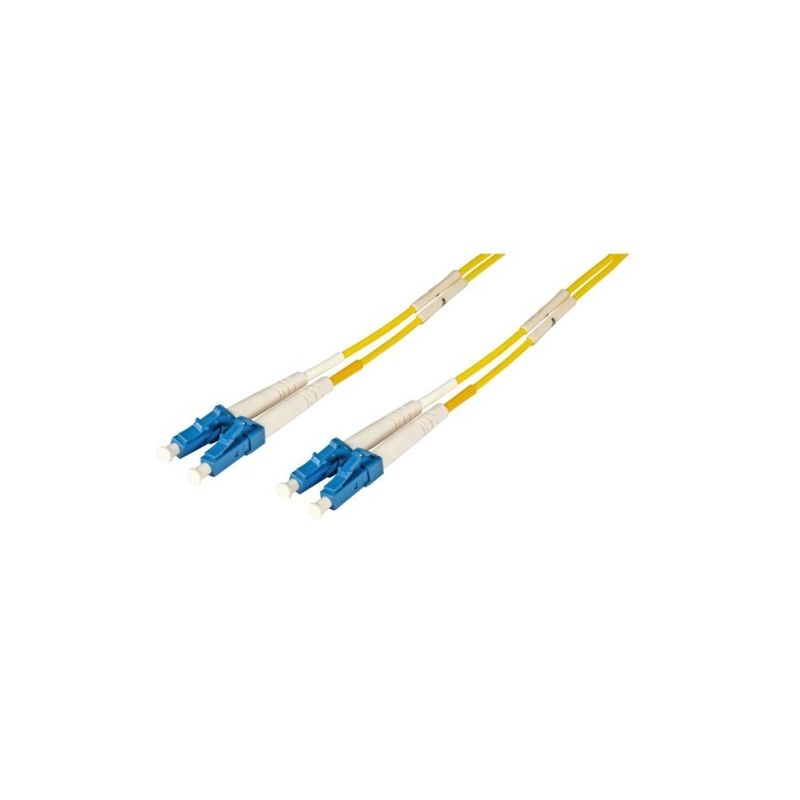 Glasfaserkabel LC-LC OS2 Duplex - 15 Meter