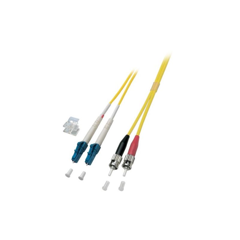 Glasfaserkabel LC-ST OS2 Duplex - 2 Meter