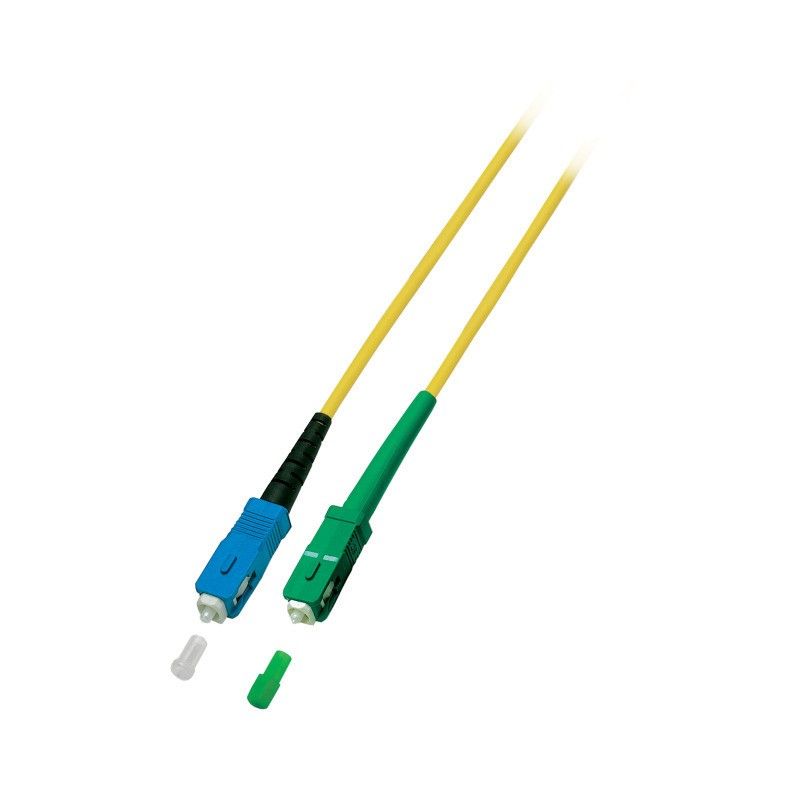 OS2 Glasfaserkabel SC/APC-SC Simplex - 10 Meter
