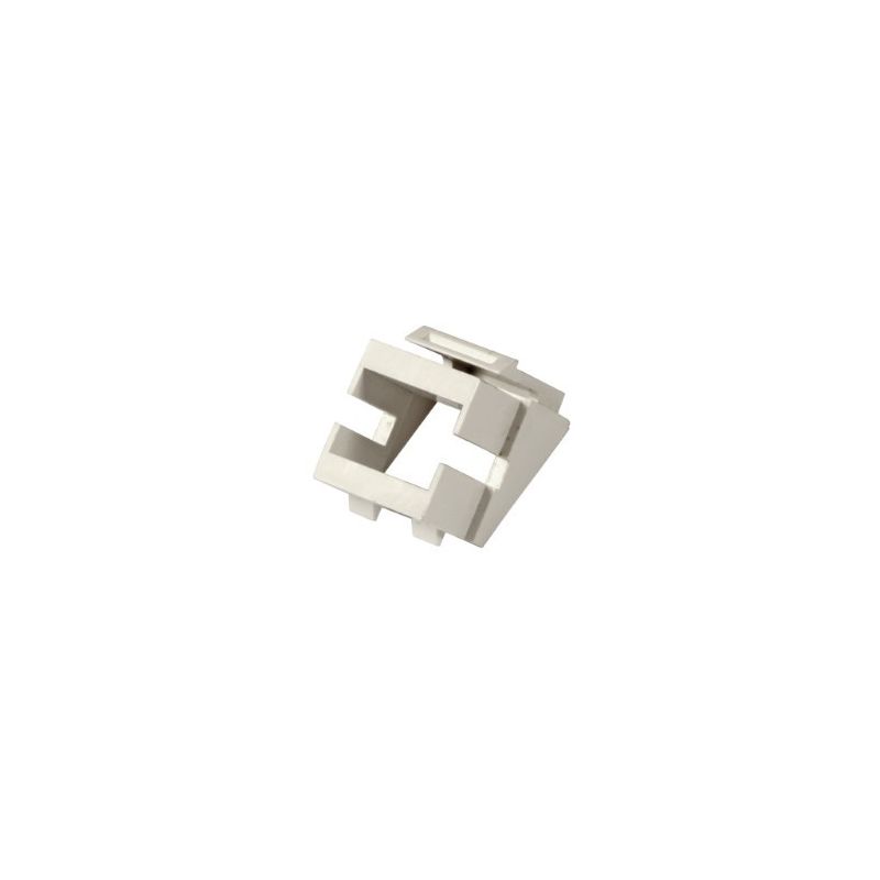 Keystone Adapter für Patchfelder - weiß