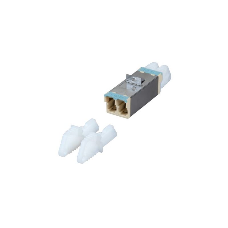 Multimode Kupplung E2000-E2000 Duplex - türkis