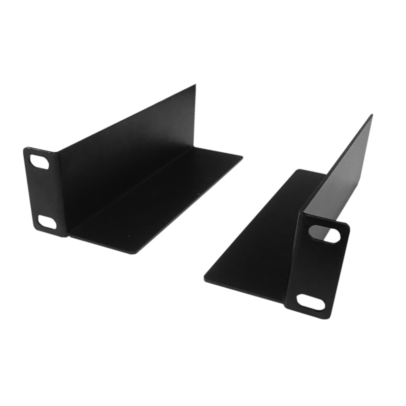 10” Rackschienen 136 mm für 10 Zoll Schränke - Set mit 2 Stück