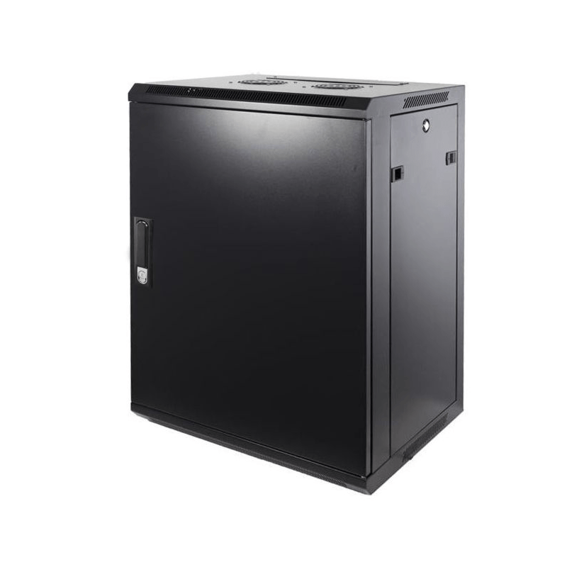 15 HE Netzwerkschrank, Wandschrank, mit Metalltür 600 x 600 x 770mm (BxTxH)