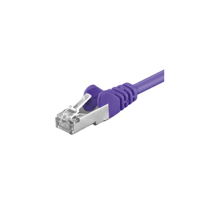 CAT5e Kabel FTP - 5 Meter - lila