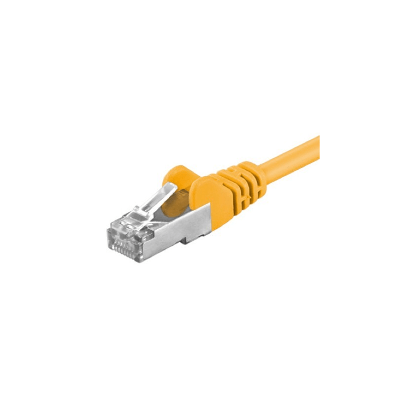 CAT5e Kabel FTP - 25 Meter - gelb