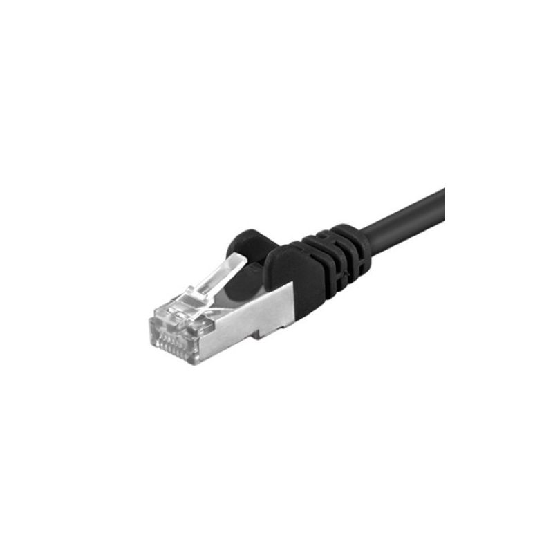 CAT5e Kabel FTP - 1,50 Meter - schwarz