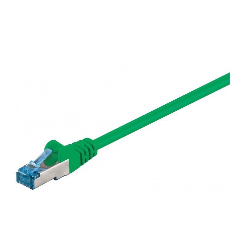 CAT 6a Kabel LSOH - S/FTP - 0,25 Meter - Grün