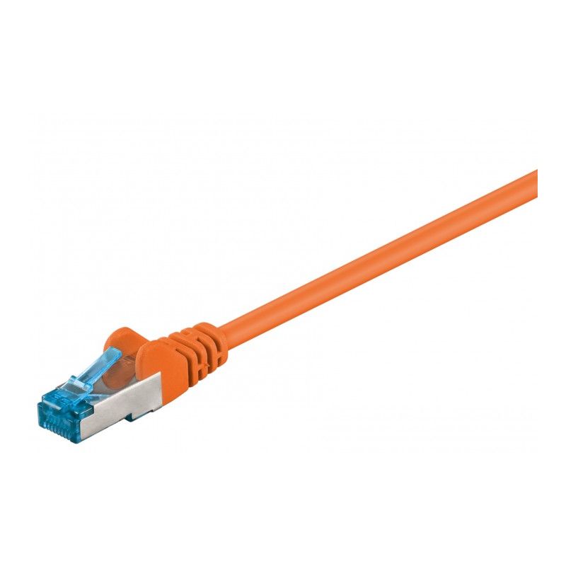 CAT6a Kabel LSOH S-FTP - 1 Meter - orange 