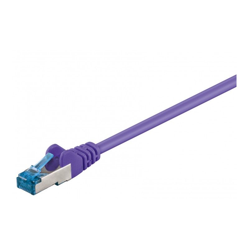 CAT6a Kabel LSOH S-FTP - 1 Meter - lila