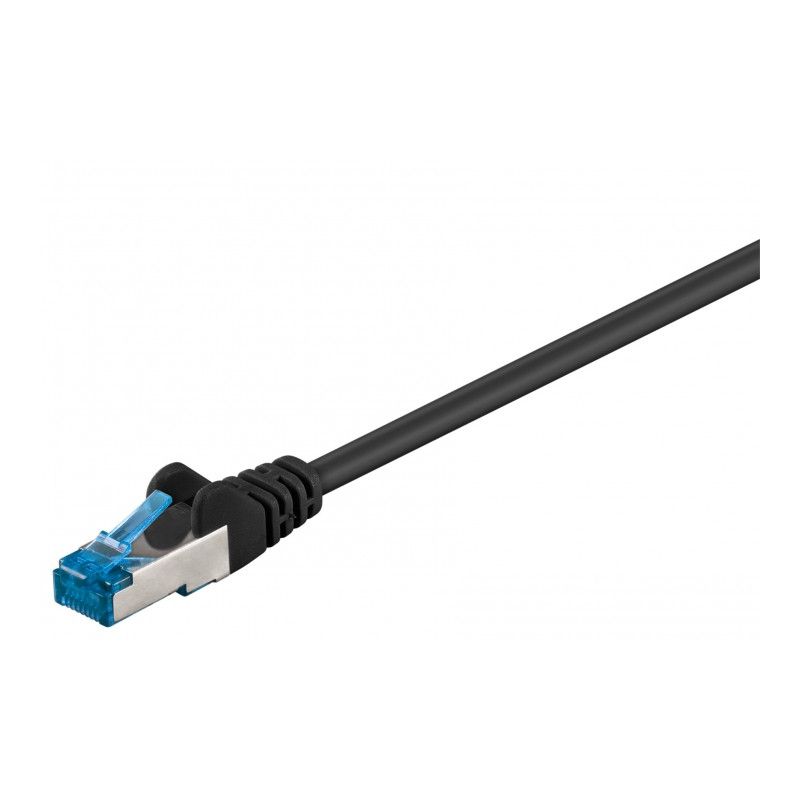 CAT 6a Kabel LSOH - S/FTP - 30 Meter - Schwarz