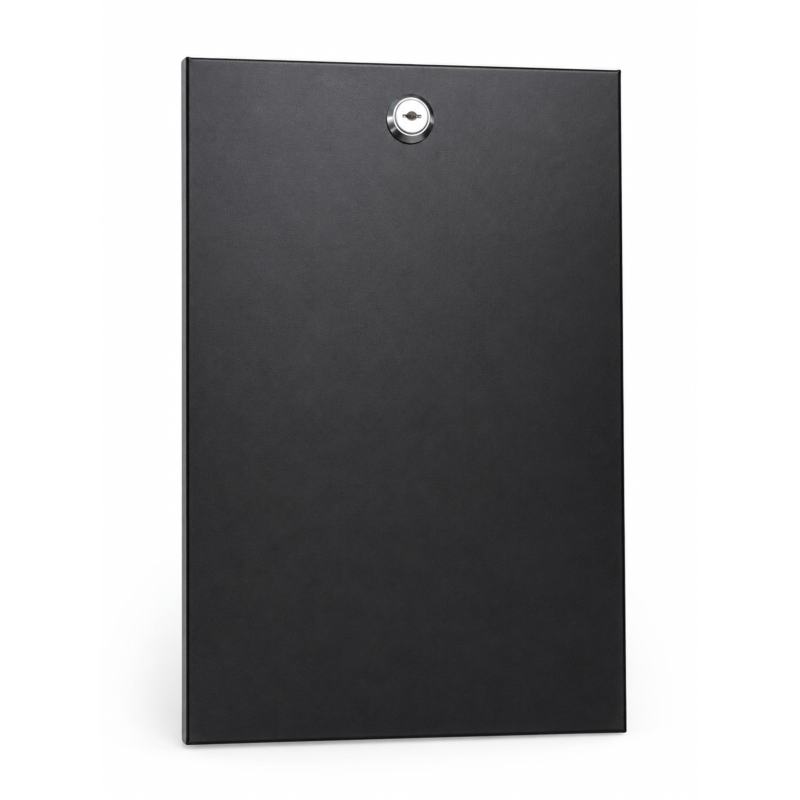 4 HE Metallseitenwand für 10" Servergehäuse - 310mm tief mit Schloss