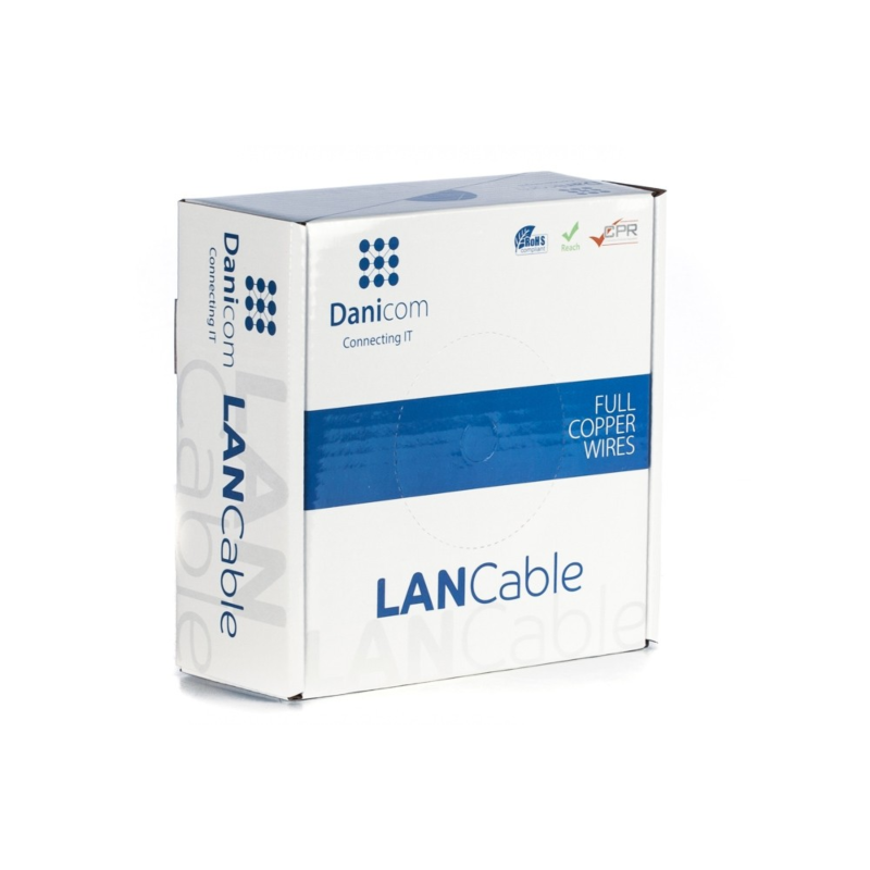 DANICOM CAT5e Kabel UTP 50 Meter – PVC (Dca)