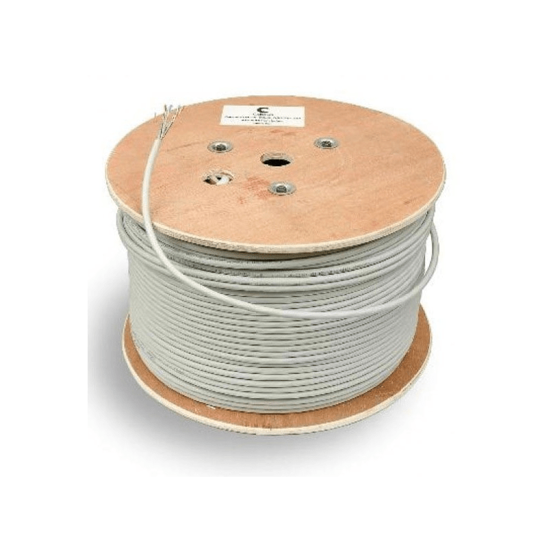 BELDEN CAT7 Netzwerkkabel STP - Starrleiter - 100% Kupfer - 500 Meter - Grau