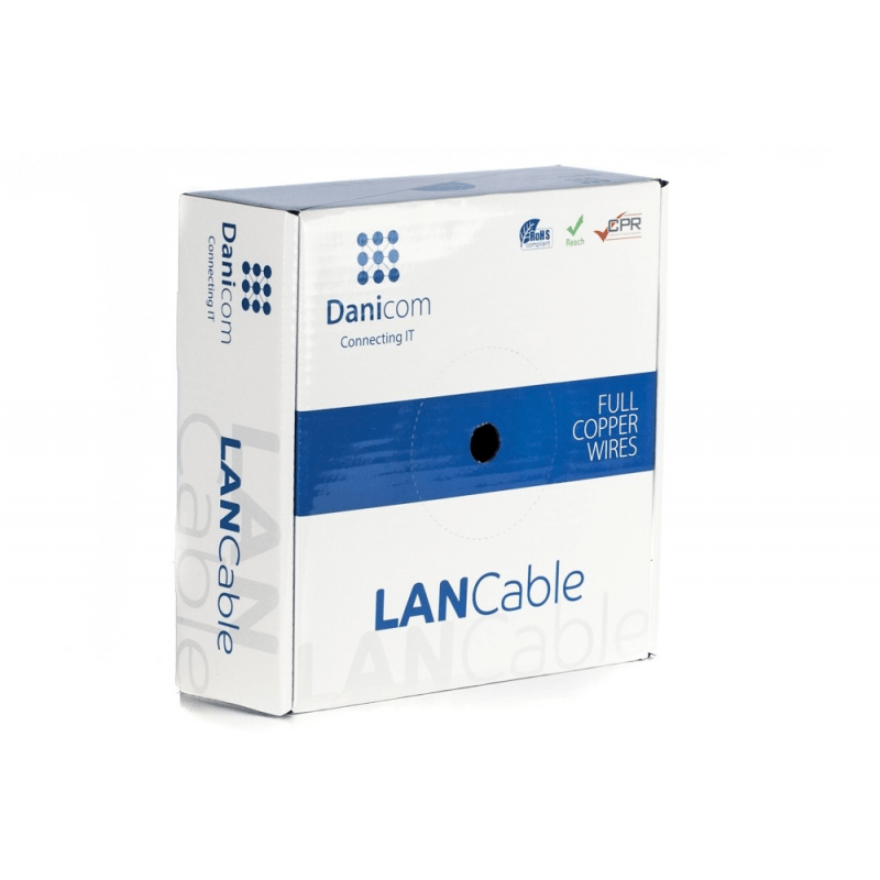 DANICOM CAT6 Kabel FTP 50 Meter – LSZH (Dca)