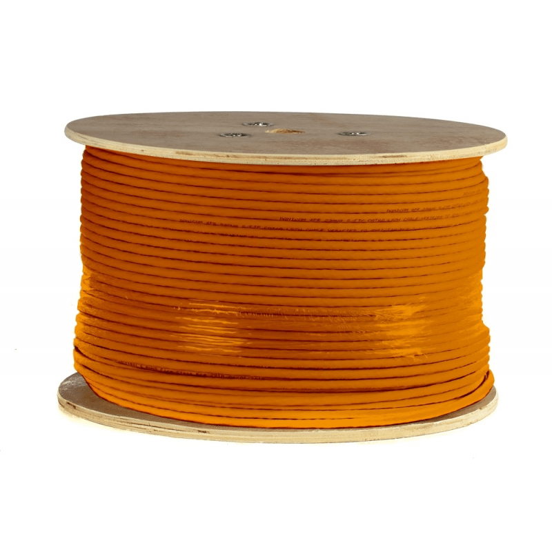 DANICOM 100% Kupfer CAT7 Kabel S/FTP 305 Meter – Starrleiter - LSZH (Cca)