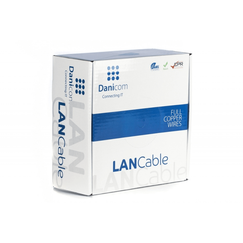 DANICOM CAT6 Kabel UTP 100 Meter – PVC (Dca)