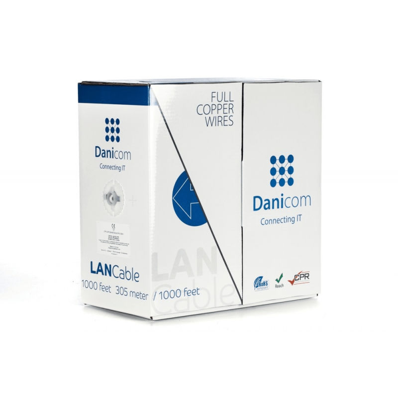 DANICOM CAT6 Kabel UTP 305 Meter – LSZH (Dca)