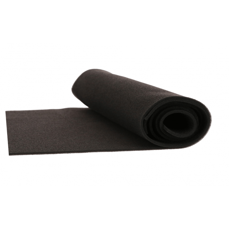Filtermatte für Netzwerkschrank - 1 m2 Schwarz - 25mm