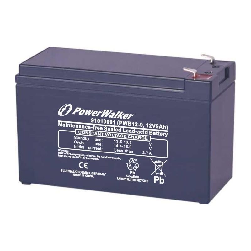 PowerWalker Batterie 12V 9Ah