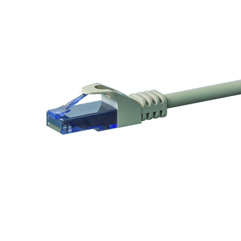 UTP CAT6a patchkabel 2m grijs - 100% koper