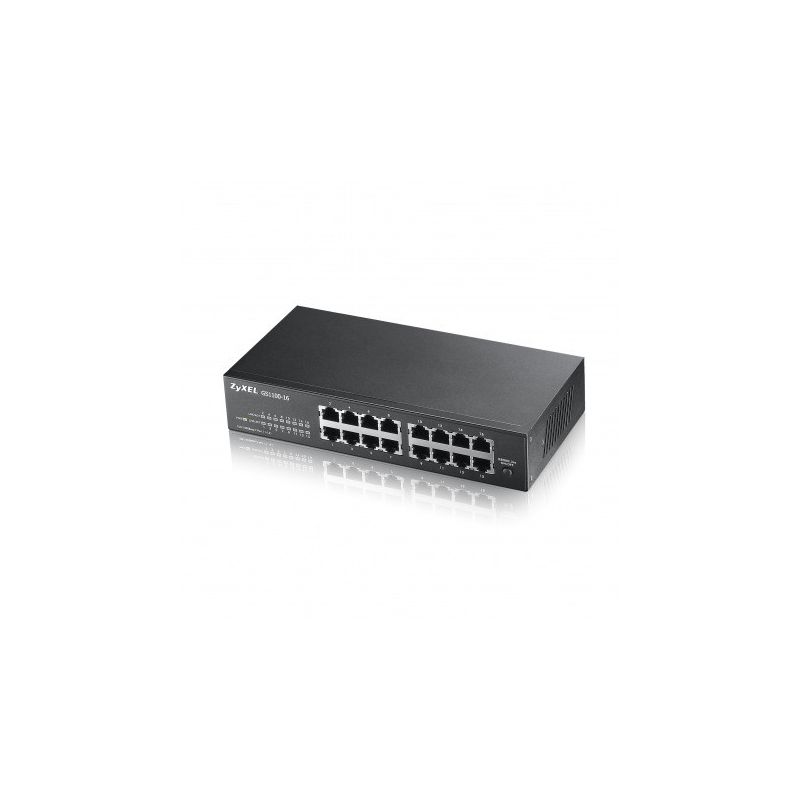 Zyxel Unmanaged Switch GS1100 - 16 Ports