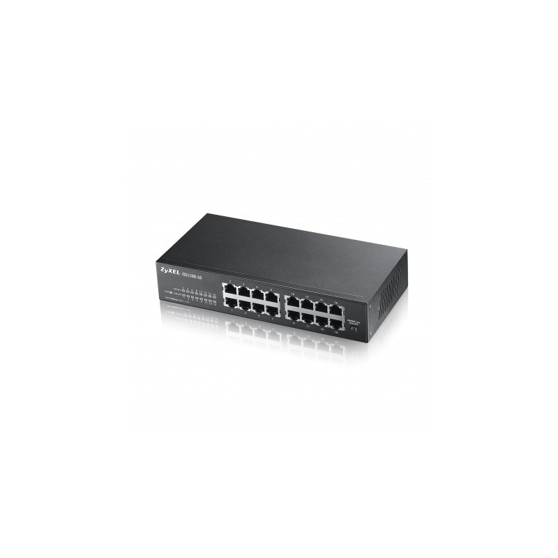Zyxel Unmanaged Switch GS1100 - 16 Ports