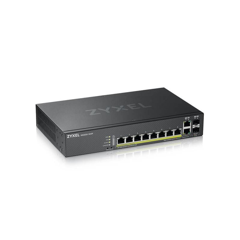 Zyxel Managed PoE+ Switch GS2220 - 10 Ports