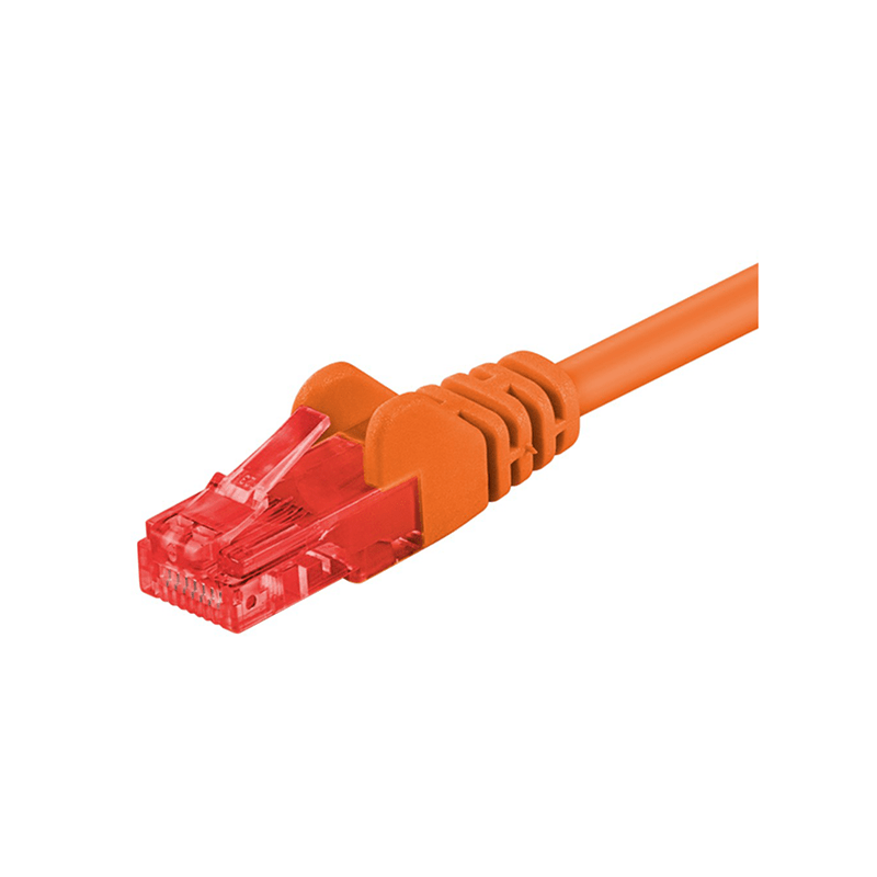 CAT6 Kabel U/UTP - 20 Meter - orange - CCA