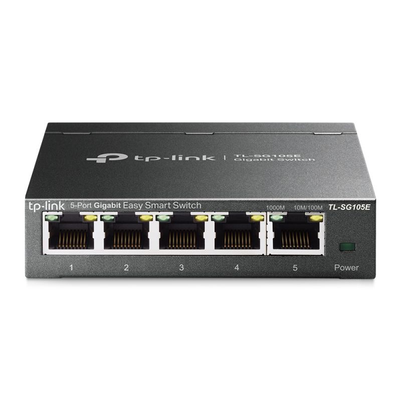 TP-Link 5-ports SG105E unmanaged smart switch