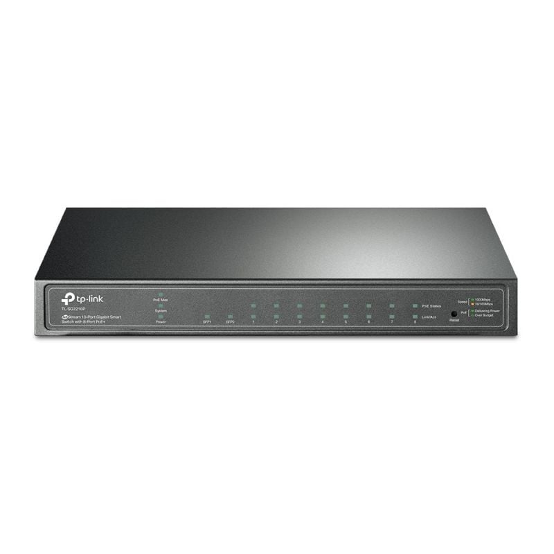 TP-Link 10-ports Jetstream 2210P managed PoE smart switch